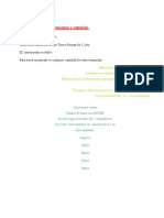 Ejercicio Sobre Alineaciones y Sangrias