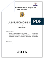 Fisica 1 Informe 8 Unmsm