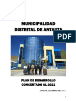 Municipalidad Distrital de Antauta PDF