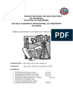 Mecanica de Rocas Levantamiento Geomecanico