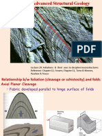 Lecture 29: Foliations & Their Uses To Decipher Macrostructures Reference: Chapter 12, Fossen Chapter 11, Twiss & Moores, Paschier & Trouw