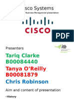 A Presentation On Cisco