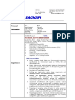 Saghafi Resume-HSE - Updated April10