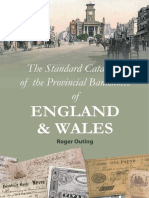 Standard Catalog of Provincial Banknotes of England & Wales