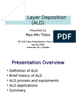 Atomic Layer Deposition (ALD) : Myo Min Thein