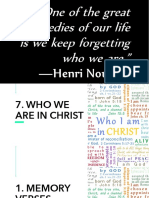 7 Who We Are in Christ