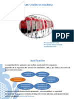 Transfusión Sanguínea Con Seguridad PDF