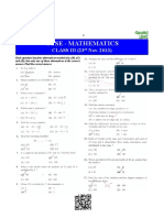 GTSE - Mathematics Class III