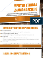 Computer Ethical Issues