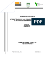 Tesis de Proyecto Hidroponico PDF