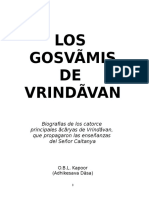 Los Goswamis de Vrindavana