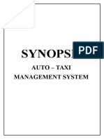 BCA Project - Auto - Taxi Management System