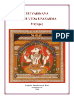 Vaisnava Yajur Veda Upakarma