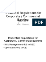 Prudential Regulations For Corporate Banking