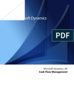 Cash Flow Management: Microsoft Dynamics GP