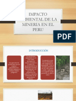 Impacto Ambiental de La Mineria en El Peru PDF