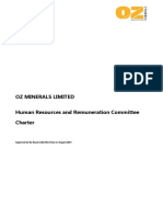 Human Resources and Remuneration Committee Charter