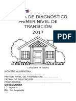 Prueba de Diagnostico Pre Kinder 2014