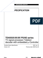 Datasheet Tda 9351ps