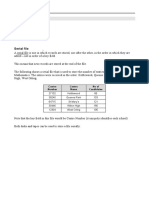 File Organization and Access Methods