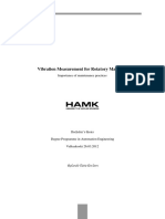 Vibration Measurements For Rotatory Machine