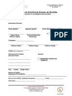 Solicitud Examen Tecnico de Farmacia 2014