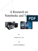 A Research On Notebooks and Tablets