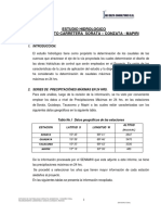 Hidrología Sorata - Conzata - Mapiri