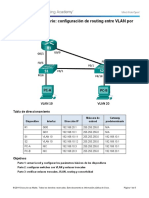 5.1.2.4 Lab - Configuring Per-Interface Inter-VLAN Routing Prac