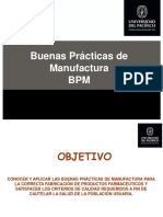 Buenas Prácticas de Manufactura y Buenas Prácticas de Distribución y Transporte