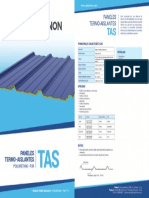 Paneles Termoaislantes Poliuretano Tas