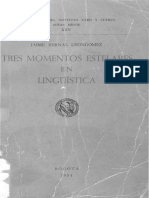 Tres Momentos Estelares de La Lingüística