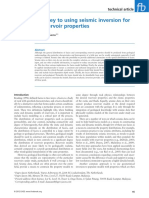 Facies As The Key To Using Seismic Inversion For Modelling Reservoir Properties