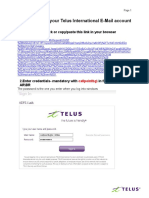 How To Access Your Telus International Email Account