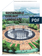 As PDF Sustainable Ecology Landscape by HI-DESIGN INTERNATIONAL PUBLISHING (HK) CO., LTD PDF