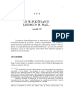 Un Peuple Étrange - Les DOGONS Du Mali