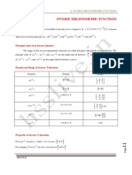 XII Maths Chapt2 Inverse Functions Notes Hsslive