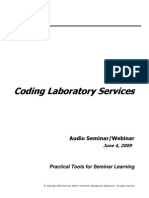 Coding For Lab Svcs