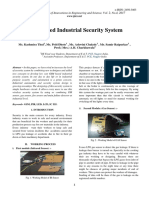 GSM Based Industrial Security System