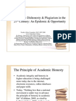 Academic Dishonesty & Plagiarism 21st Century