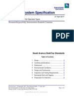 Materials System Specification