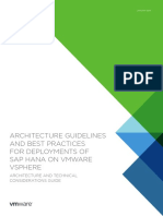 Sap Hana On Vmware Vsphere Best Practices Guide-White-Paper