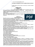 Código de Obras Do Município de Silva Jardim