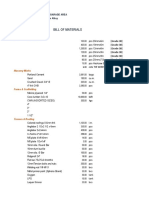 Bill of Materials