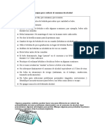 Consejos para Reducir El Consumo de Alcohol