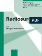 Radiosurgery Vol 6 Proceedings of 7th Int L Meeting D Kondziolka Karger 2006 WW PDF