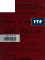 (1889) Catechism On The Manual of Instruction On Army Signalling