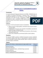 Curso de Diseño de Agua y Saneamiento Basico Rural