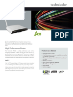 Wireless ADSL2+ Gateway: High Performance Router