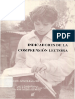 Libro Indicadores - de - La - Comprension - Lectora PDF